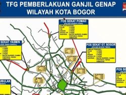 Ini Titik Pengecekan Ganjil Genap ke Puncak Bogor Saat Natal-Tahun Baru