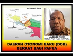 Ketua FKUB Kabupaten Jayapura Alberth Yoku: DOB Papua Berkat Bagi Papua