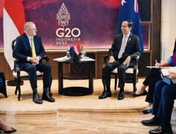 Presiden Jokowi Mengapresiasi Dukungan PM Australia untuk KTT G20