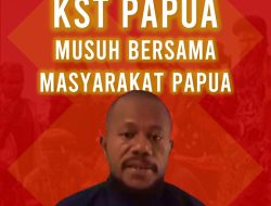 Paulinus Ohee : KST Musuh Bersama Masyarakat Papua