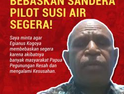 Tokoh Agama Papua Pendeta Yones Wenda: Egianus Kogoya Harus Segera Bebaskan Pilot Susi Air Karena Akibatnya Masyarakat Papua Menderita