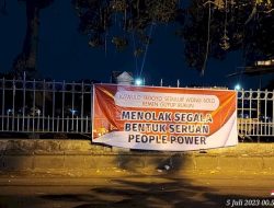 Masyarakat Kompak Tolak People Power 10 Agustus 2023
