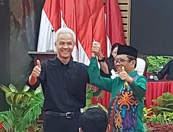 Pasangan Ganjar Pranowo dengan Mahfud MD Saling Melengkapi, Dongkrak Elektoral