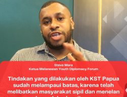Steve Mara : Aksi Kekejaman KST Papua Terhadap Tenaga Kesehatan Merupakan Tindakan yang Sangat Merugikan