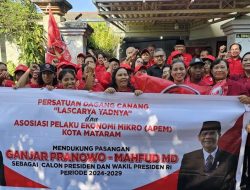 Miliki Rekam Jejak Positif, Ratusan Pedagang di Mataram Siap All Out Menangkan Ganjar-Mahfud