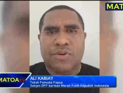 Tokoh Pemuda Papua, Ali Kabiay: Masyarakat Papua Harus Mendukung Penuh Aparat Keamanan Dalam Menindak Tegas KST Papua