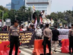 Tolak Demo Anarkis Ganggu Kondusivitas Sidang Sengketa Pemilu di MK