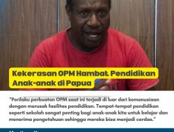 Kekerasan OPM Hambat Pendidikan Anak-anak di Papua
