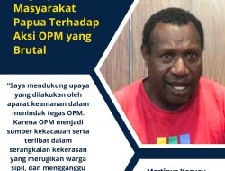 Ungkapan Hati Masyarakat Papua Terhadap Aksi OPM yang Brutal