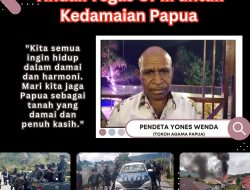 Tokoh Agama Papua Pendeta Yones Wenda: Jangan Terprovokasi Berita Hoax OPM