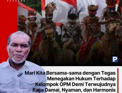 Tokoh Adat Papua: Bersama Wujudkan Papua yang Aman dan Damai