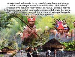 Otsus Membangun Papua Jadikan Layanan Publik dan Kesejahteraan Semakin Prima