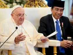 Jadi Momen Bersejarah, Paus Tandatangani Deklarasi di Terowongan Silaturahmi