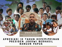 Tokoh Muda Papua: 10 Tahun Kepemimpinan Presiden Jokowi Berhasil Memajukan Papua