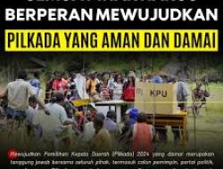 Semua Elemen Masyarakat Berperan Aktif Wujudkan Pilkada Aman dan Damai