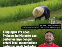 Ketua Generasi Garuda Sakti Papua Apresiasi Komitmen Presiden Prabowo dalam Membangun Papua