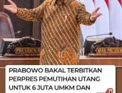 Perpres Pemutihan Utang UMKM Wujudkan Konsep Ekonomi Kerakyatan Era Presiden Prabowo