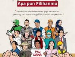 Bersama Wujudkan Demokrasi Jujur, Dukungan Penuh untuk PSU